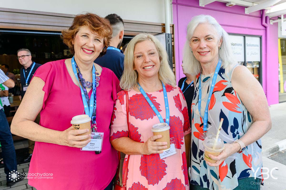 group of ladies smiling